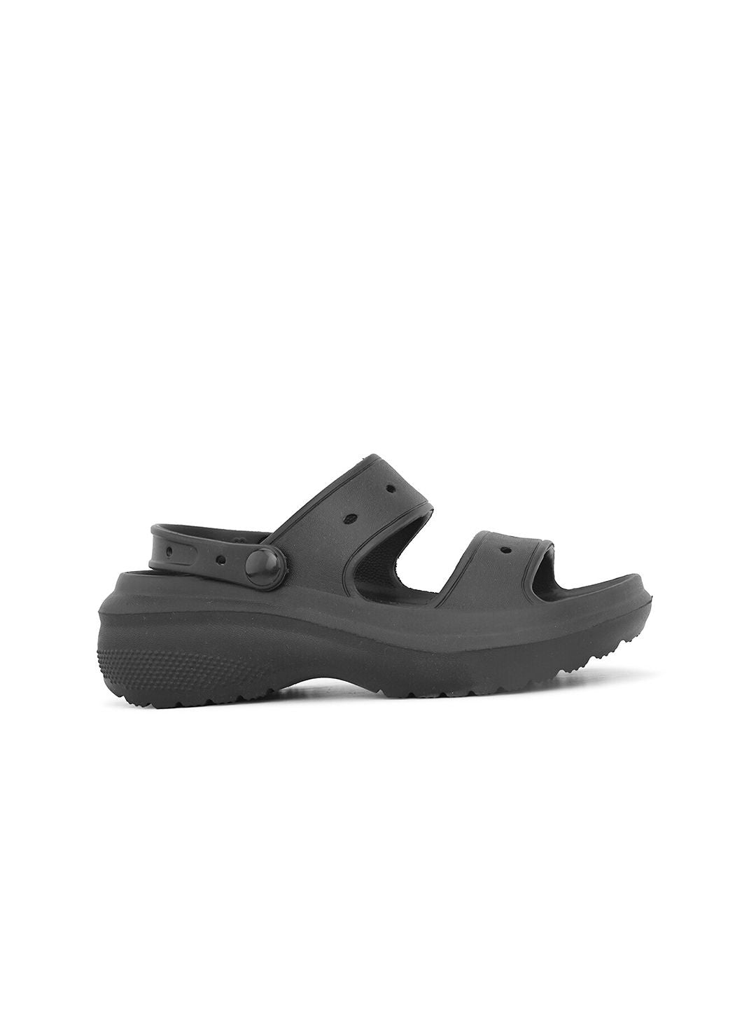 HRX by Hrithik Roshan Women Black Self Design Slip-On Flip-Flops
