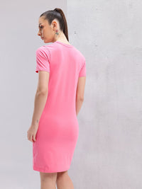 HRX by Hrithik Roshan Print Detail Lifestyle T-shirt Dress