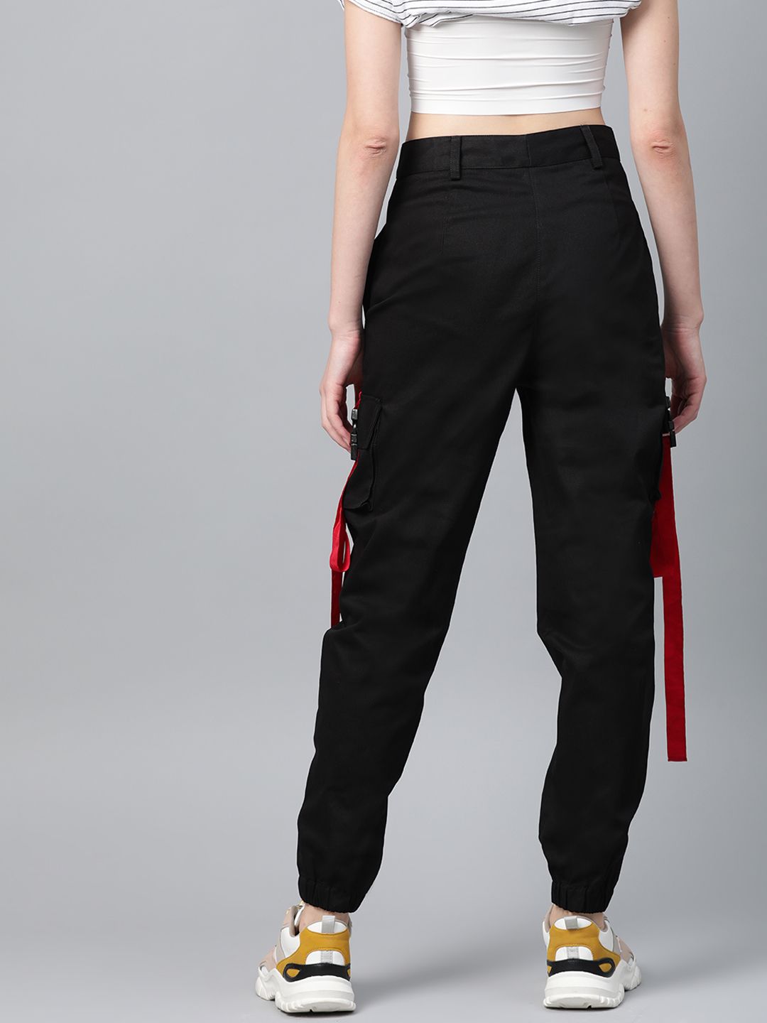 STREET 9 Women Black Cargos
