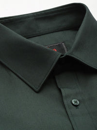 Raymond Pure Cotton Self Design Slim Fit Textured Formal Shirt