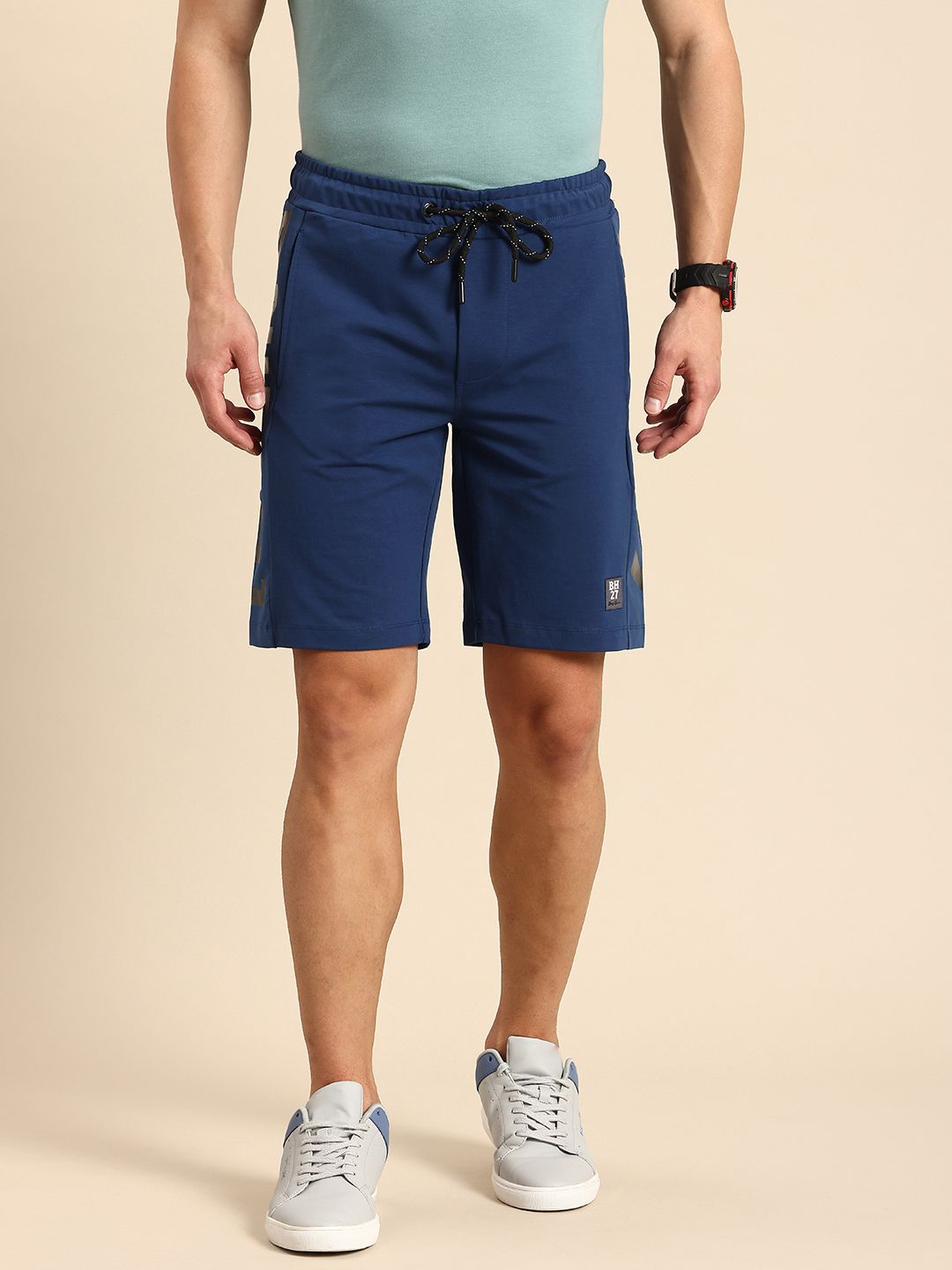 Being Human Typography Printed Regular Shorts