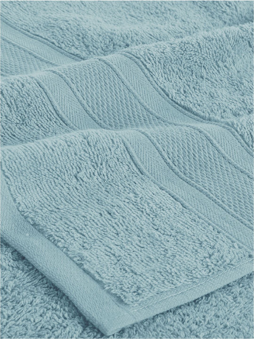 MYTRIDENT Unisex Set Of 4 500 GSM Pure Cotton Bath Towels