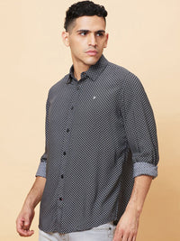 Being Human Men Slim Fit Opaque Printed Casual Shirt