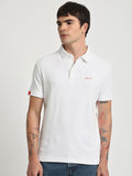 THE BEAR HOUSE Polo Collar Slim Fit Pure Cotton T-shirt
