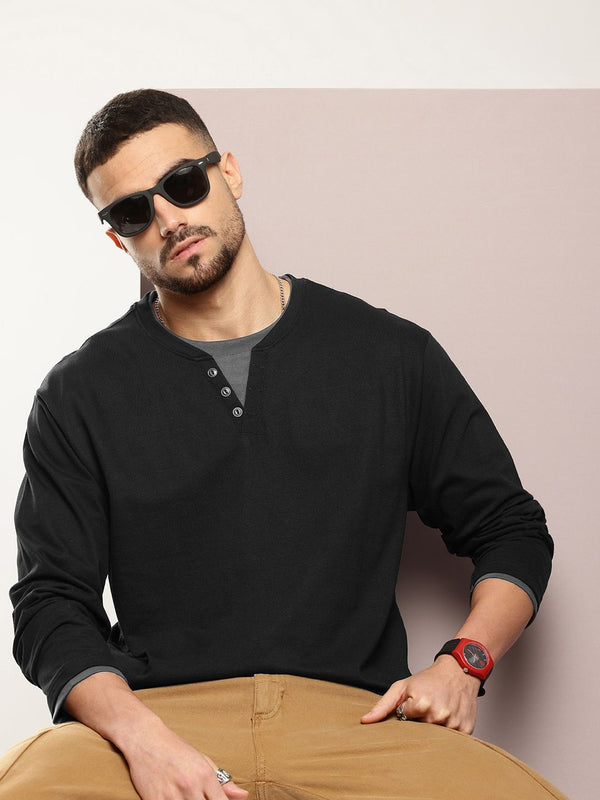 DILLINGER Men Airtex Oversized T-shirt