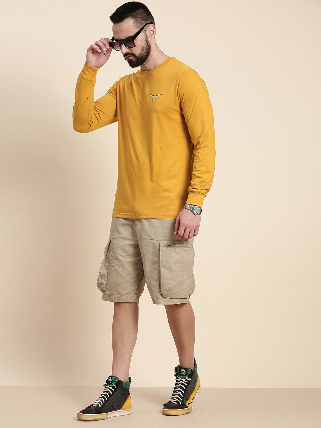 DILLINGER Graphic Printed Pure Cotton T-shirt