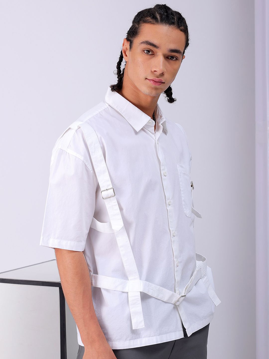 The Indian Garage Co Men Boxy Opaque Casual Shirt