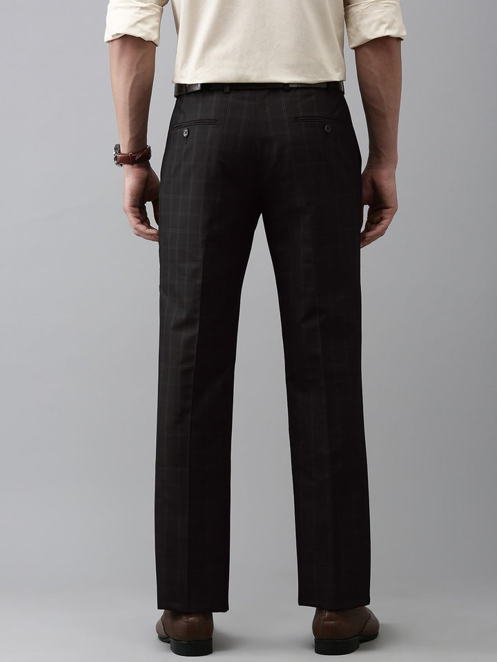 Park Avenue Men Smart Slim Fit Formal Trousers