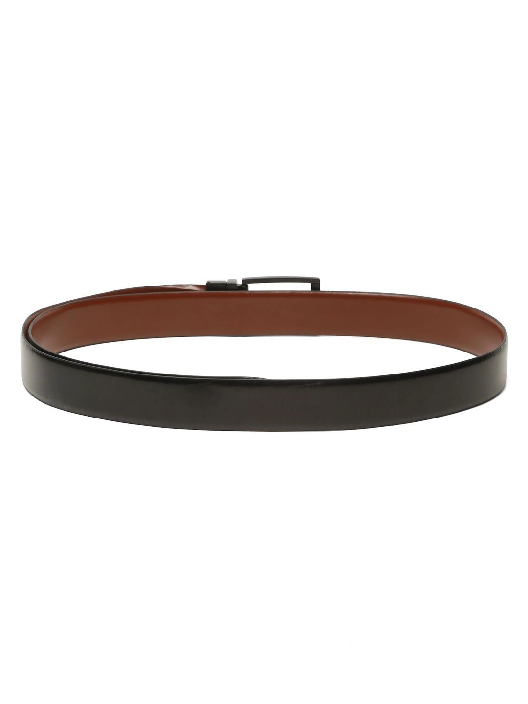 Teakwood Leathers Men Leather Reversible Formal Belt