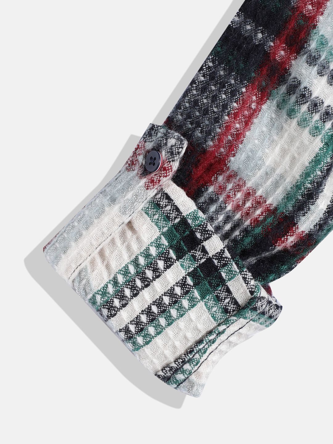 Monte Carlo Boys Checked Textured Shirt