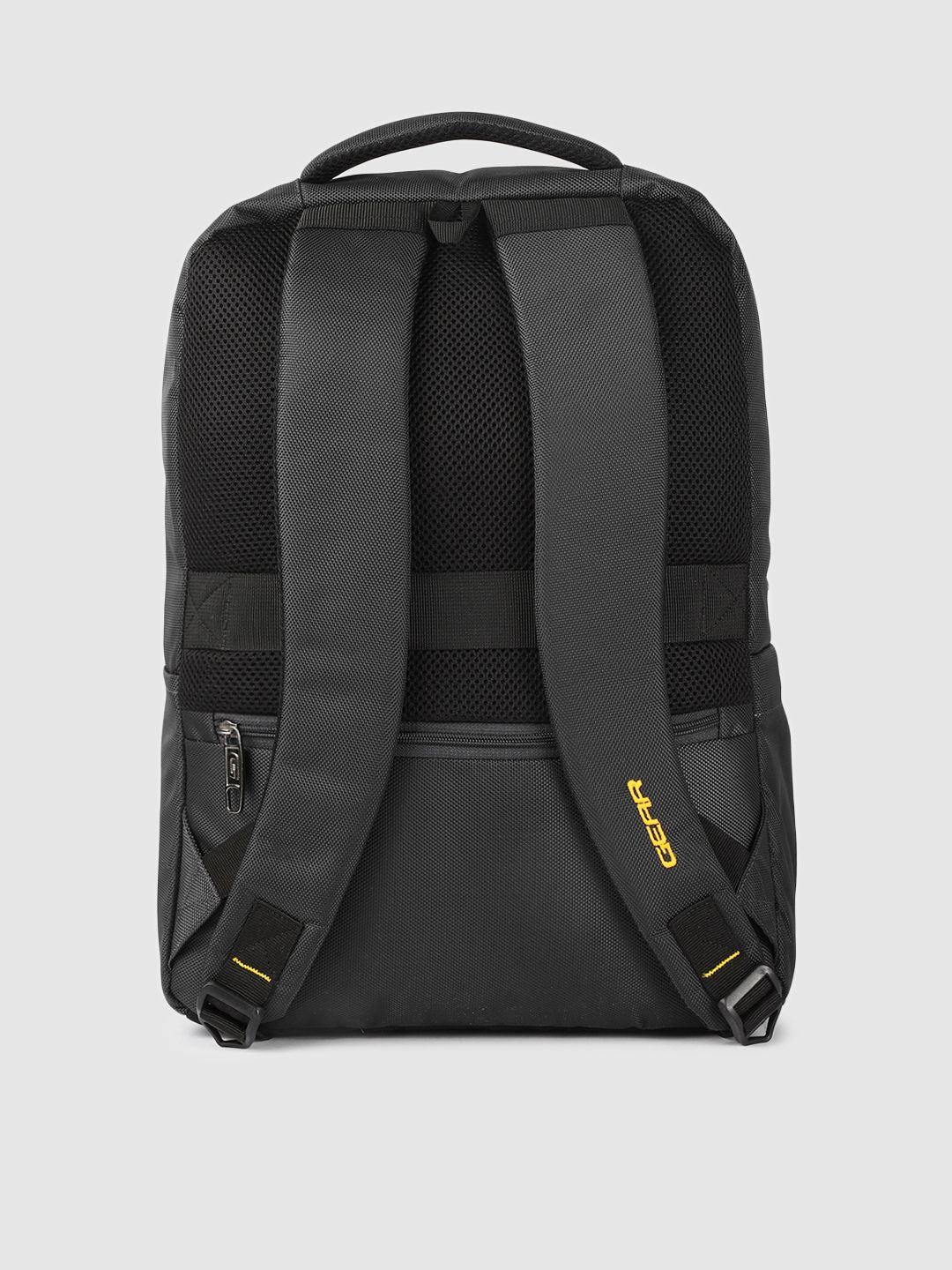 Gear Unisex Black & Grey Colourblocked SAUVE BUSINESS LAPTOP Backpack
