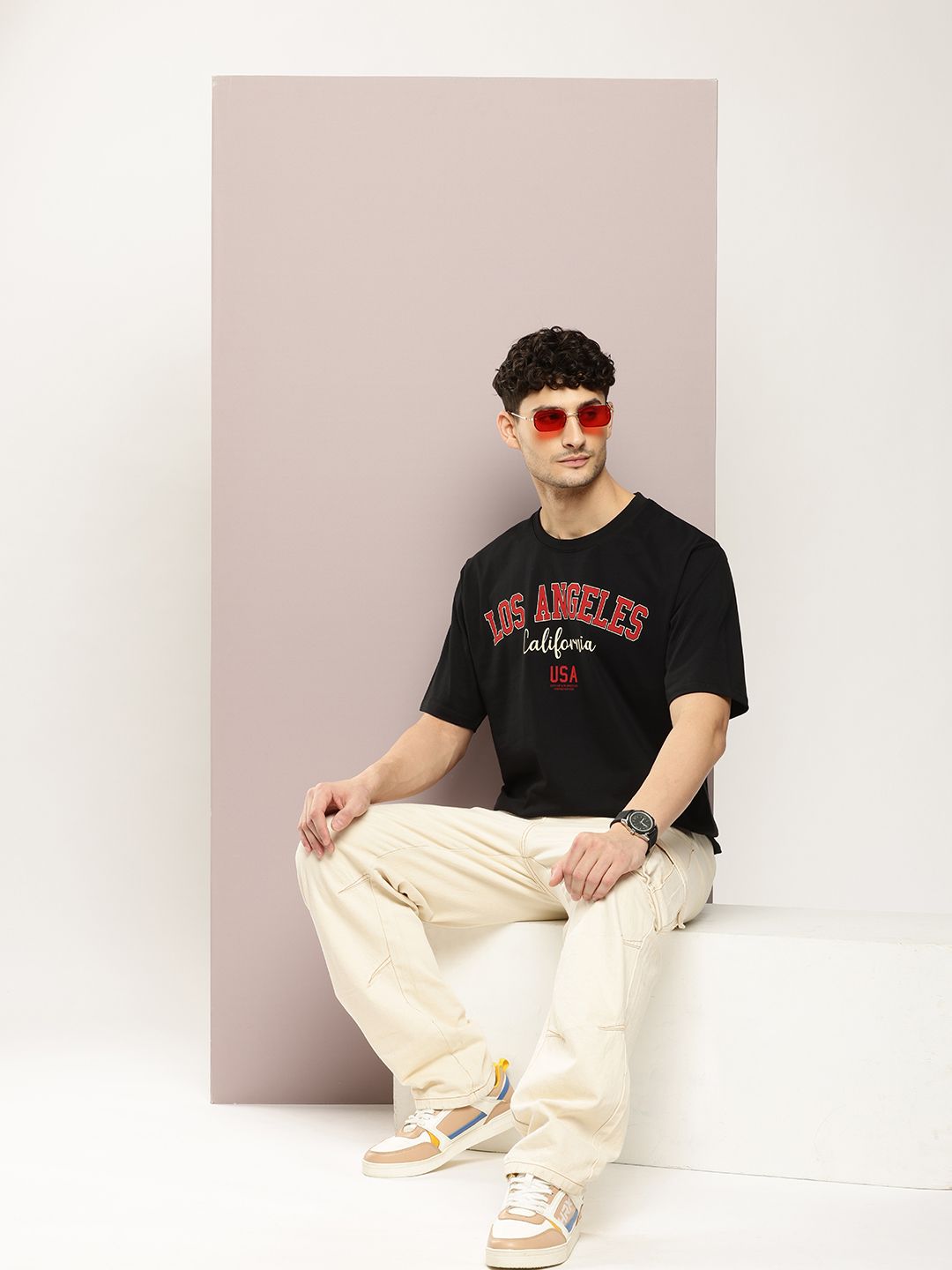W Floral Embroidered Sequinned Straight Kurta