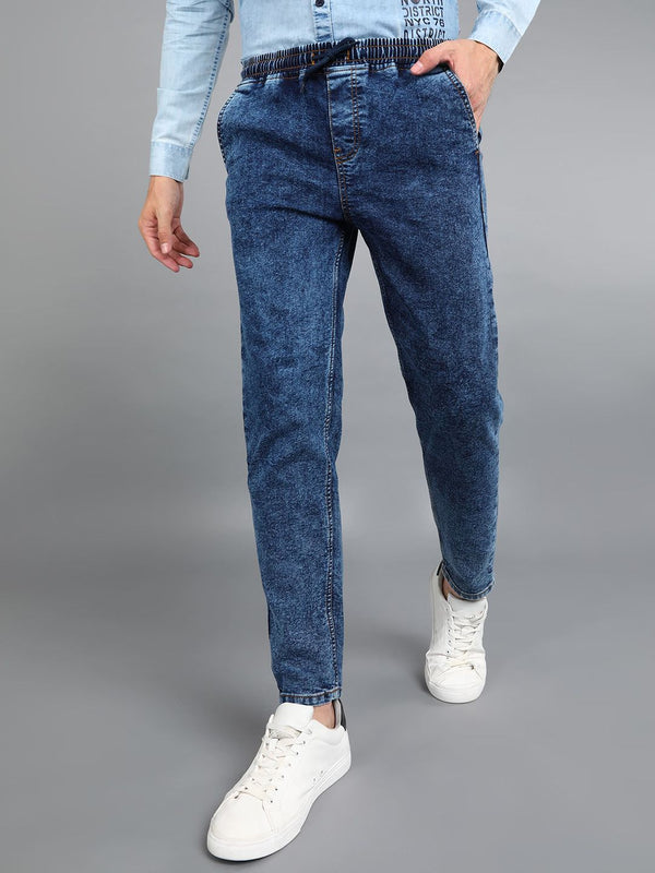 Urbano Fashion Men Mid Rise Regular Fit Washed Stretchable Jeans