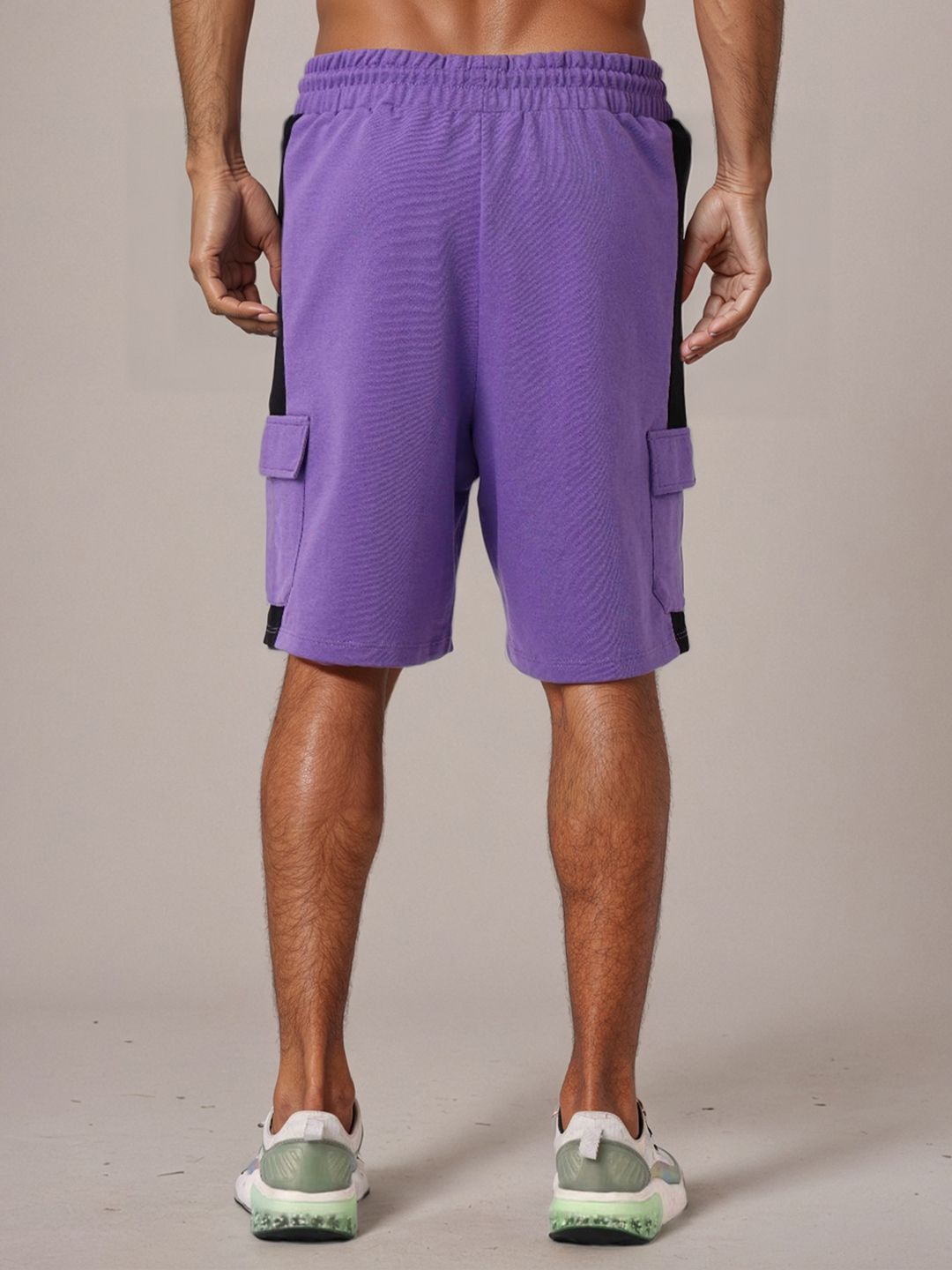 The Indian Garage Co. Men Superman Printed Oversized Fit Shorts