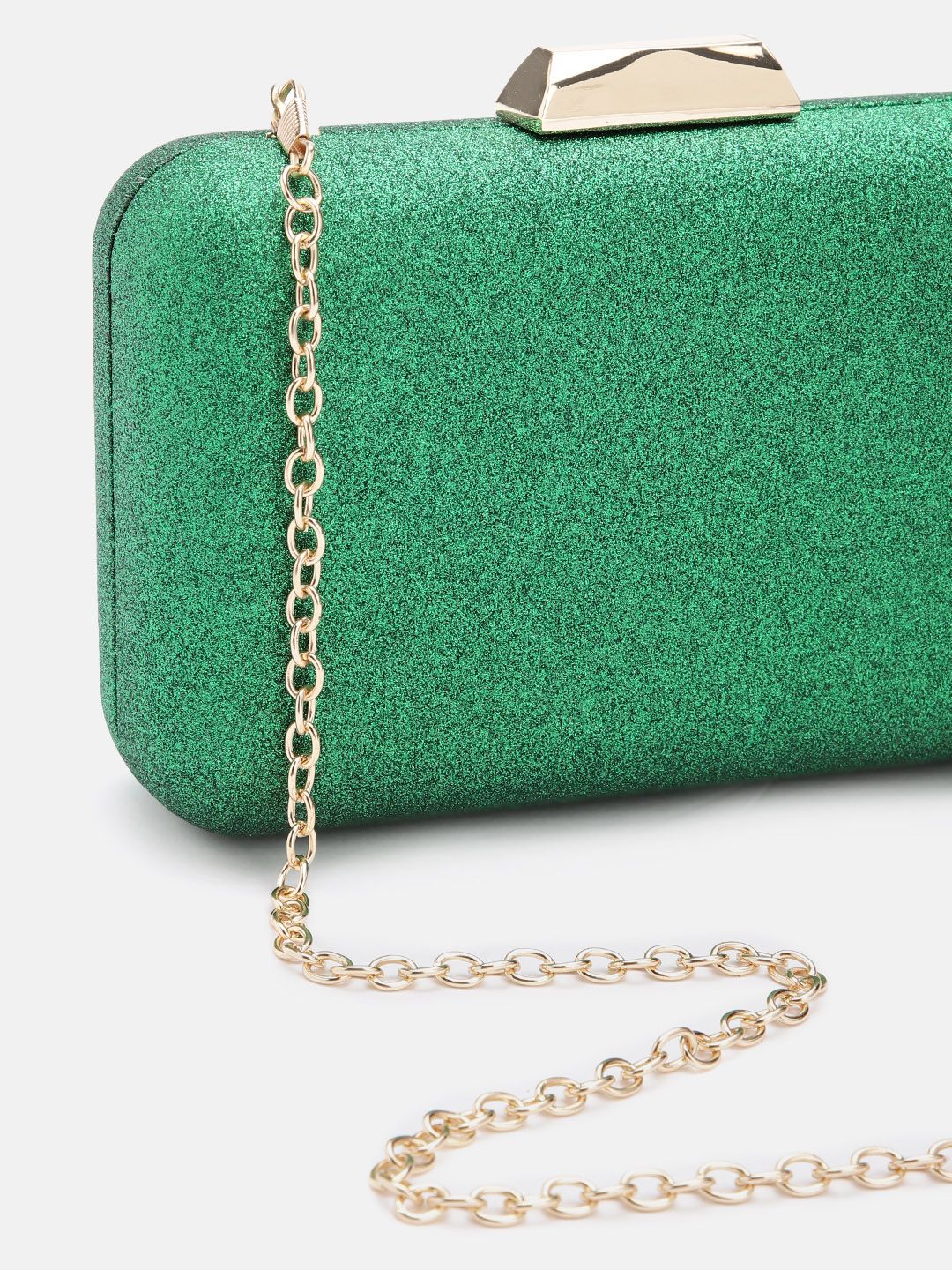 Lino Perros Women Shimmery Party Box Clutch