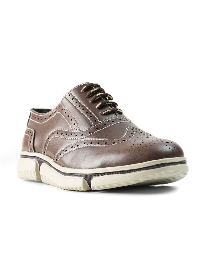 Kasut Slip On MONKSTORY Gravity Lift Ultra-Comfort - Coklat