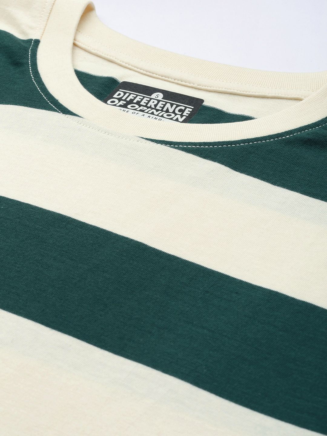 Difference of Opinion Women Striped Loose T-shirt