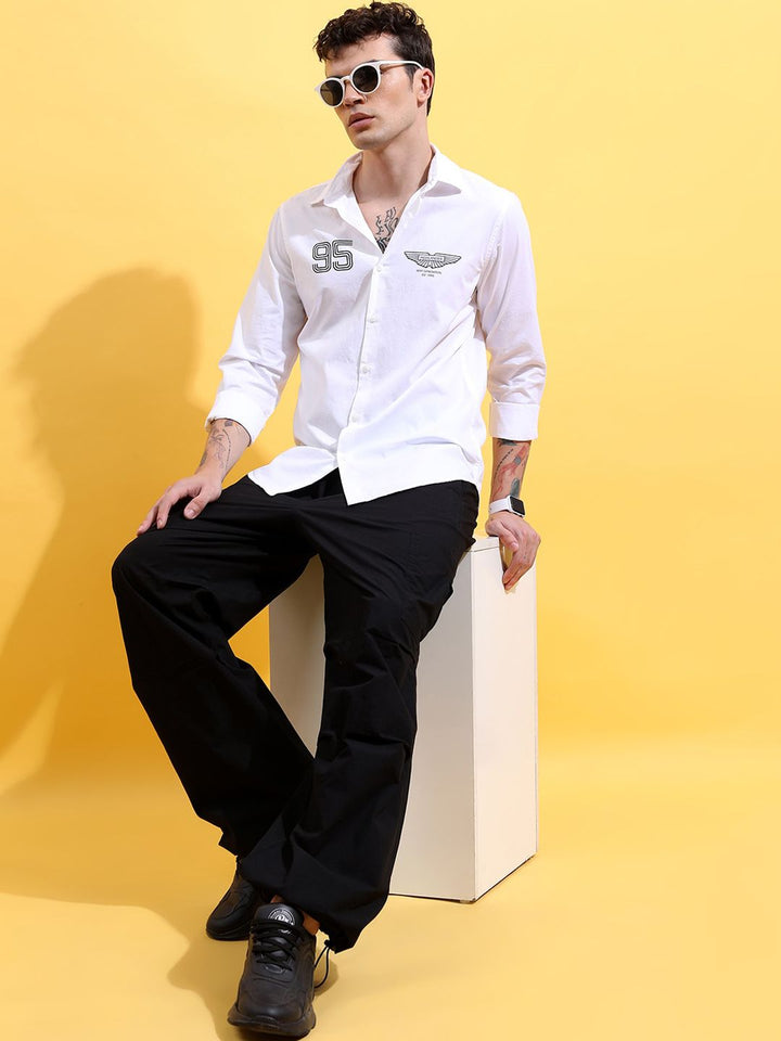 Highlander Men Cotton Parachute Drop Crotch Relax Baggy Fit Carger Jogger Seluar
