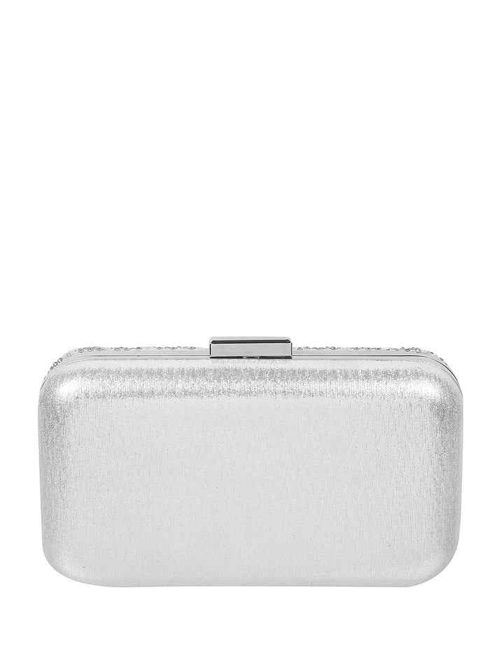 Metro Embellished Box Clutch