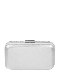 Metro Embellished Box Clutch