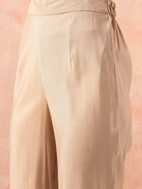 all about you Contrast Neck Ethnic Co-Ords