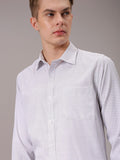 The Indian Garage Co. X Luxe Men Spread Collar Micro Ditsy Printed Slim Fit Formal Shirt