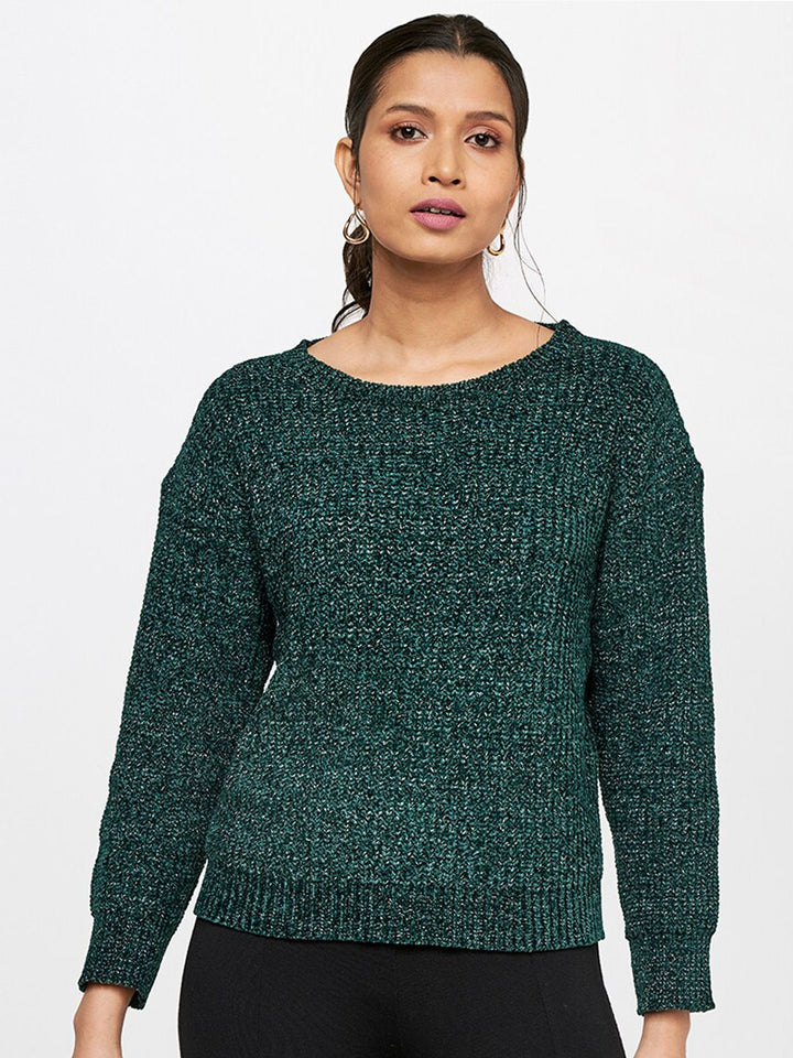 AND Ribbed Pullover