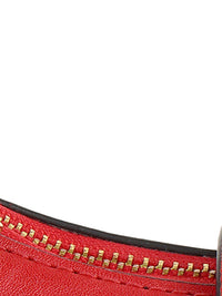 Berrylush Red Graphic Printed PU Structured Shoulder Bag