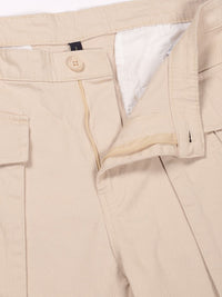 Thomas Scott Men Regular Fit Smart Mid-Rise Cargos CottonTrousers