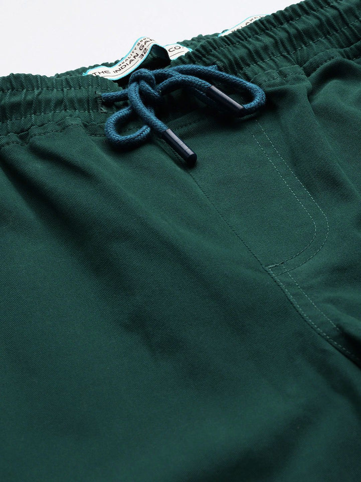 The Indian Garage Co Men Relaxed Fit Cargo Style Joggers