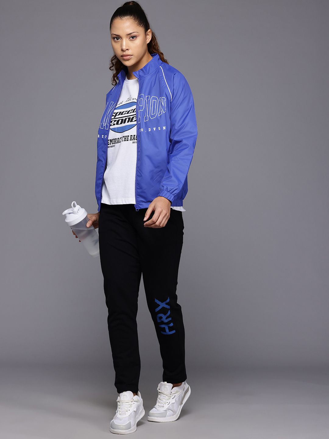 HRX by Hrithik Roshan Printed Lifestyle Bomber Jacket