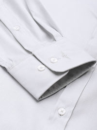 Park Avenue Slim Fit Geometric Self Designed Formal Shirt