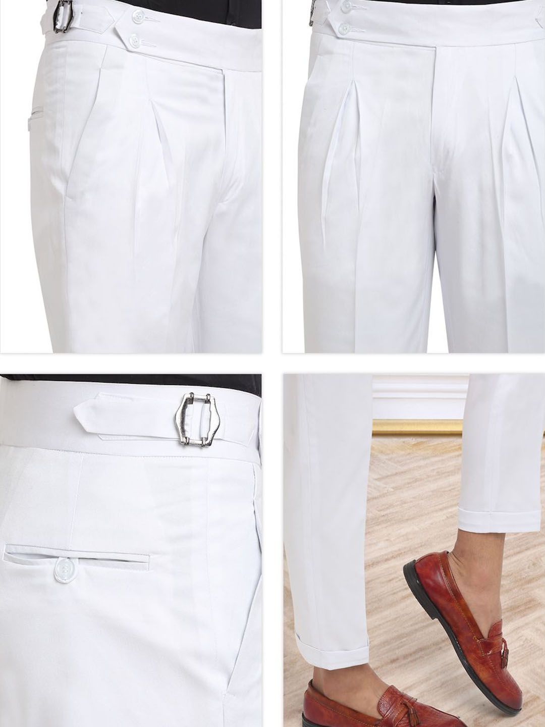 KLOTTHE Men Italian Gurkha Pants