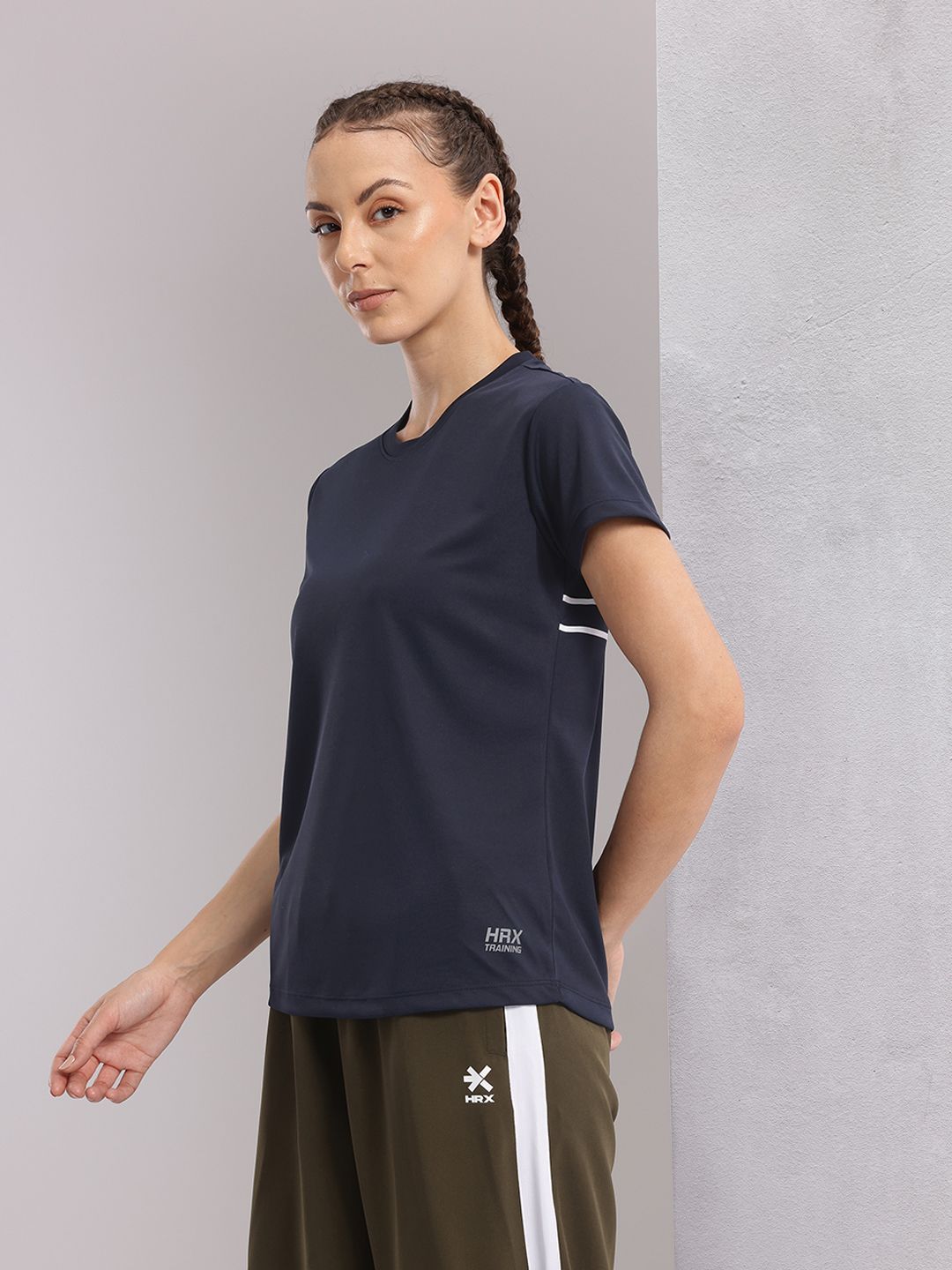HRX by Hrithik Roshan Printed Rapid-Dry Training T-shirt