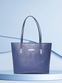 Lino Perros Navy Blue Solid Shoulder Bag