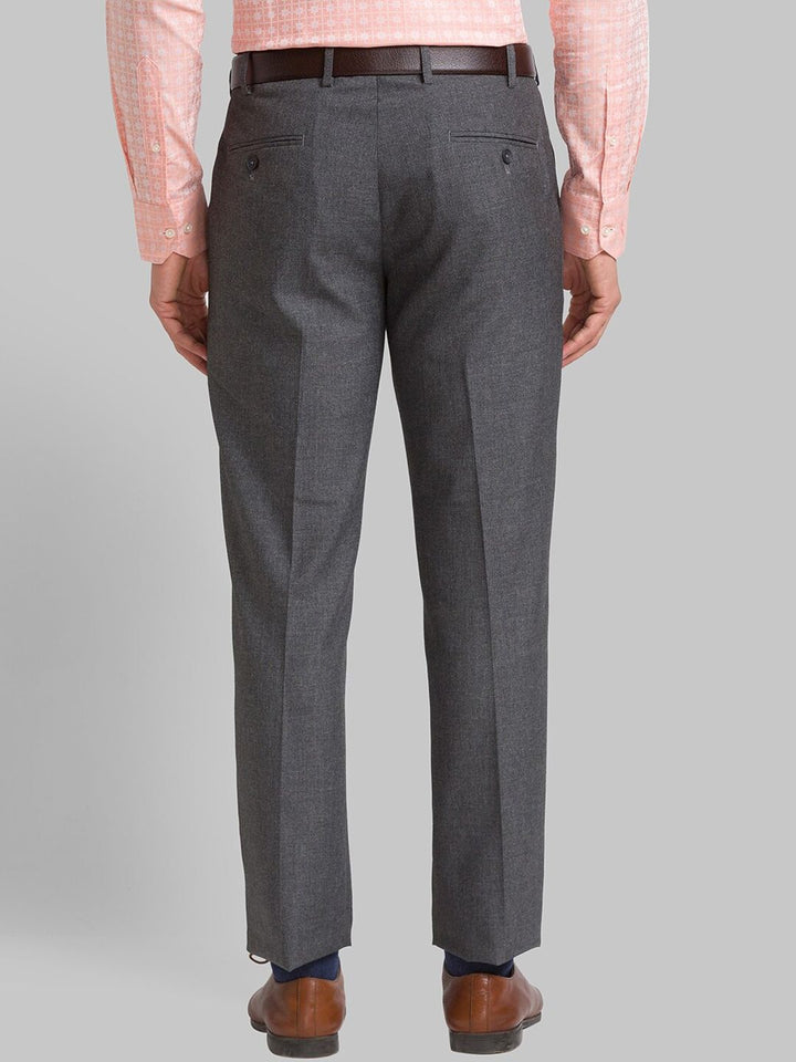 Park Avenue Men Slim Fit Plain Formal Trousers