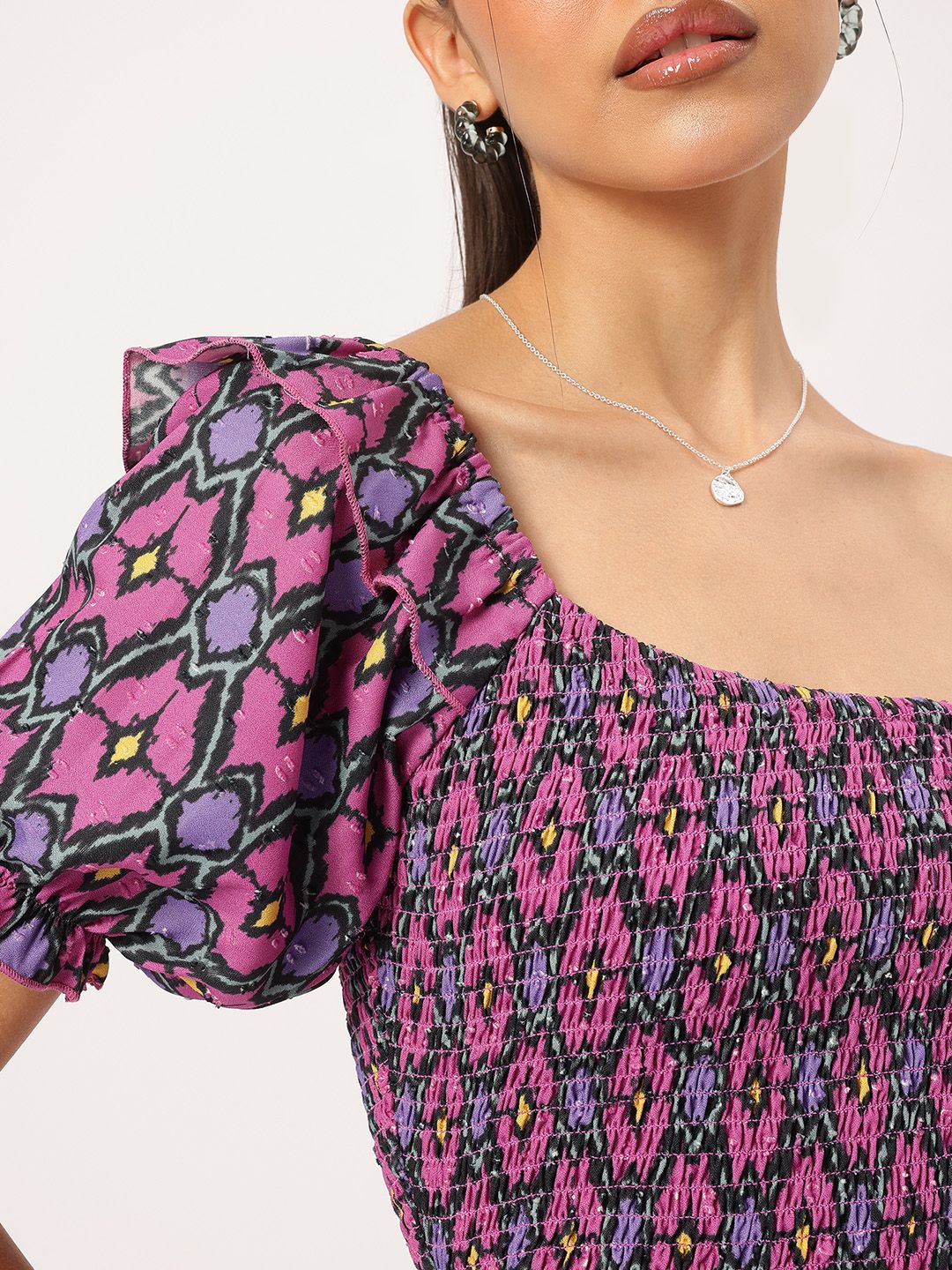 DressBerry Urban Chic One-Shoulder SmockSwag Top