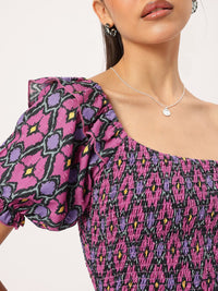 DressBerry Urban Chic One-Shoulder SmockSwag Top