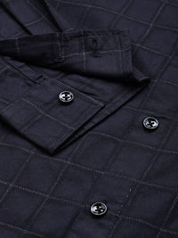 The Indian Garage Co Slim Fit Checked Casual Shirt