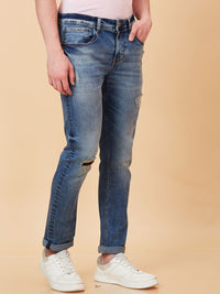 Being Human Men Slim Fit Light Fade Jeans