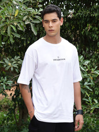 Thomas Scott Typography Printed Pure Cotton T-Shirt