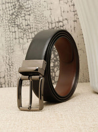 Teakwood Leathers Men Leather Reversible Formal Belt