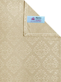 Myntra Elegant Homes Beige Floral 300 TC Single Bedsheet with 1 Pillow Covers