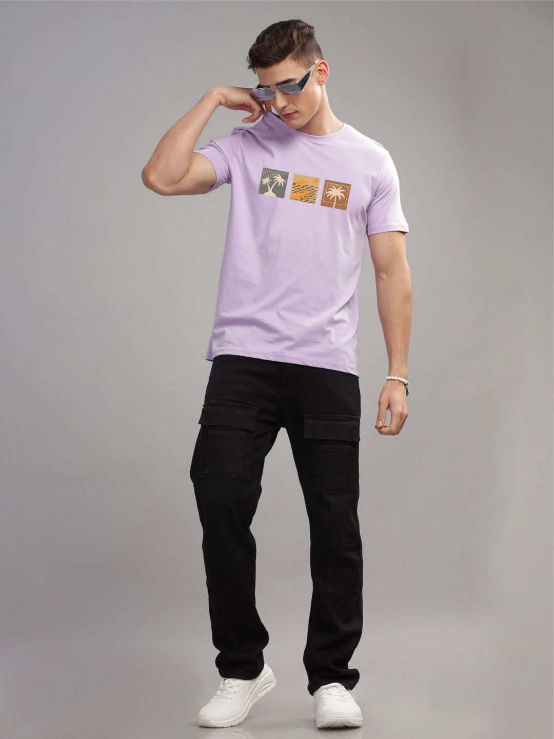 ADRO Men Printed T-shirt