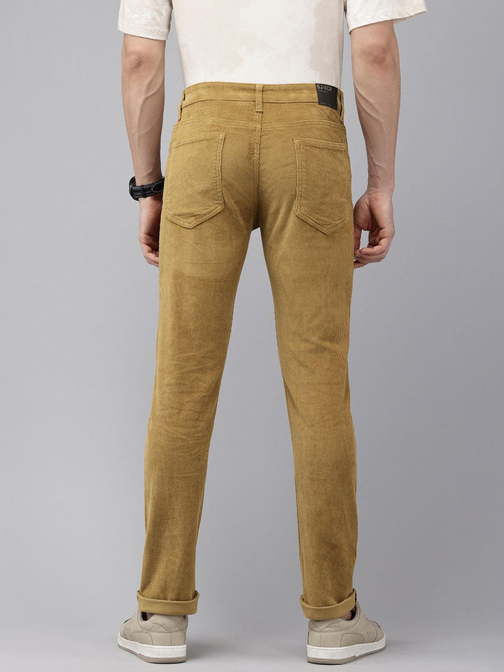SPYKAR Men Corduroy Chinos Trousers