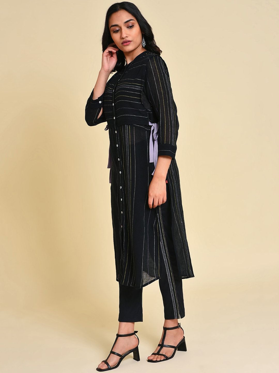 W Straight Cotton Kurta