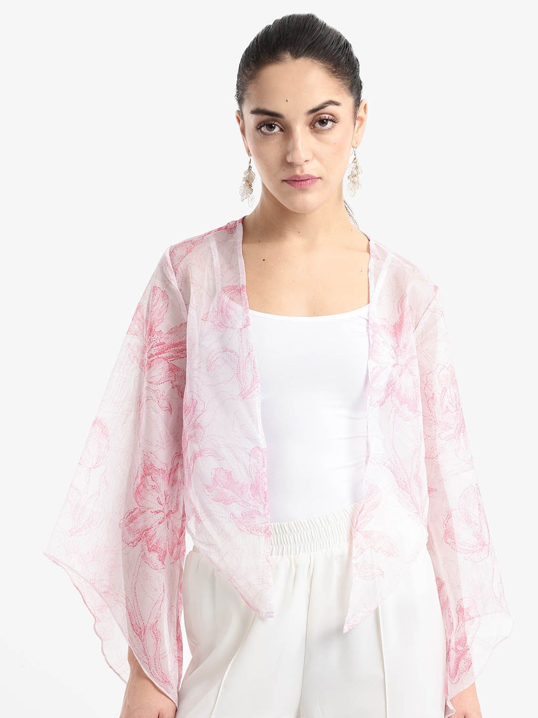 RAREISM Women Printed Shrug