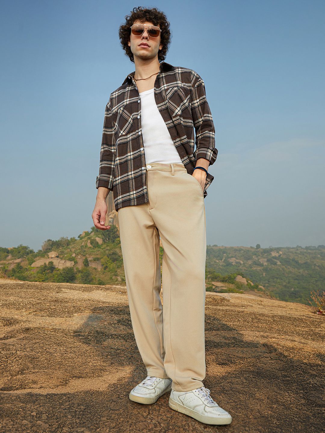 Campus Sutra Men Comfort Trousers