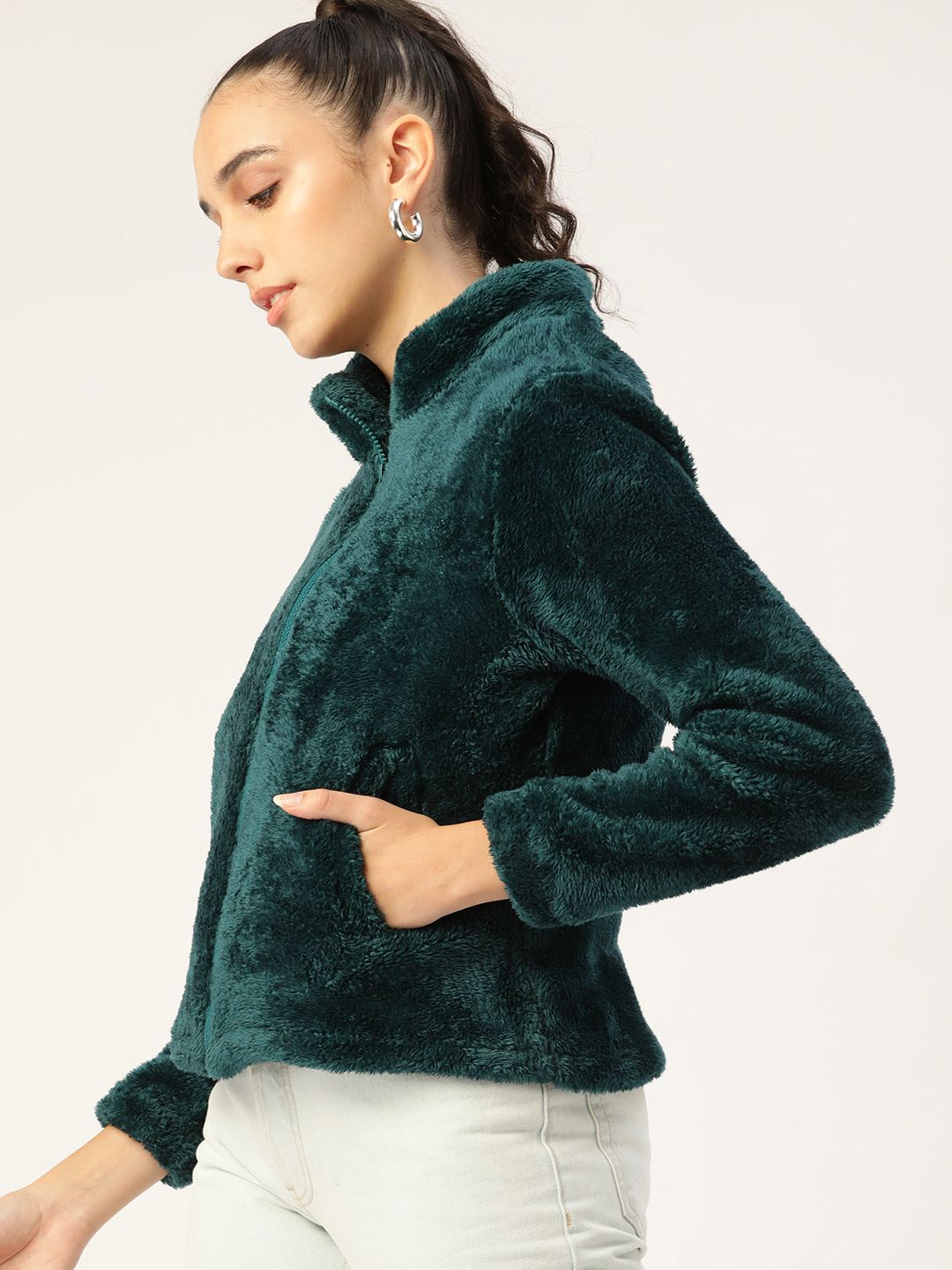 Dressberry Women Green Tailored Jacket