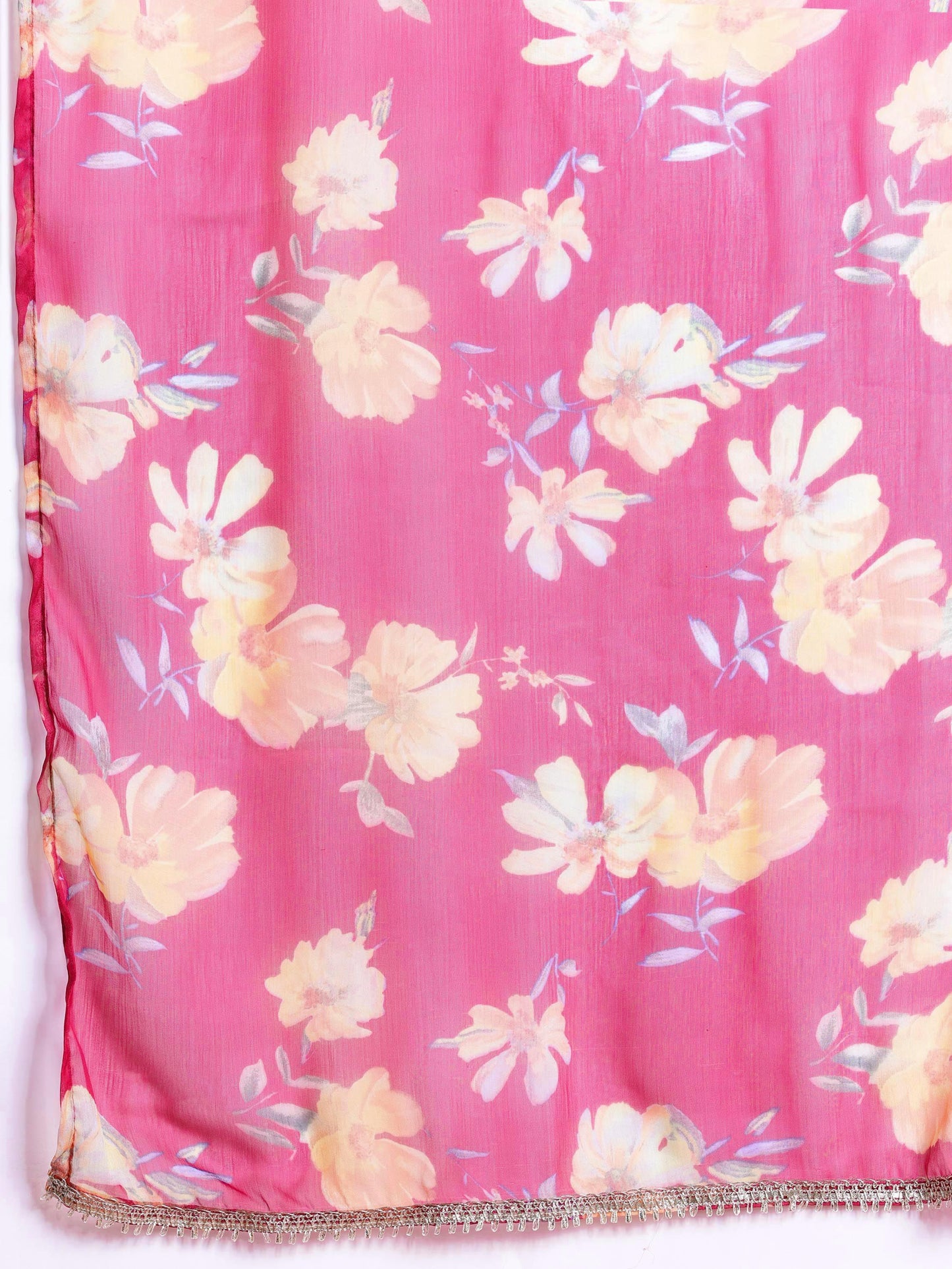 Anouk Women Regular Gotta Patti Kurta with Trousers & With Dupatta